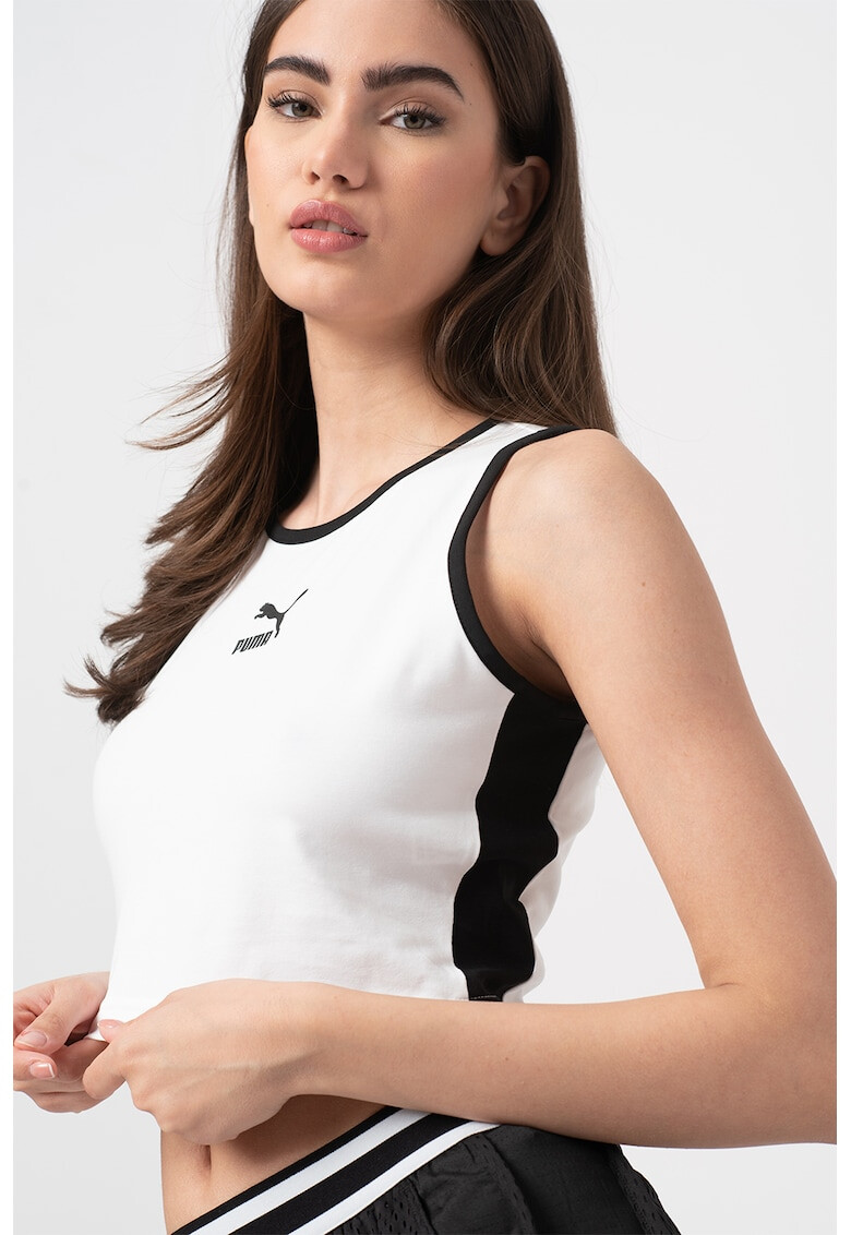 Puma Къс топ Classics с лого - Pepit.bg