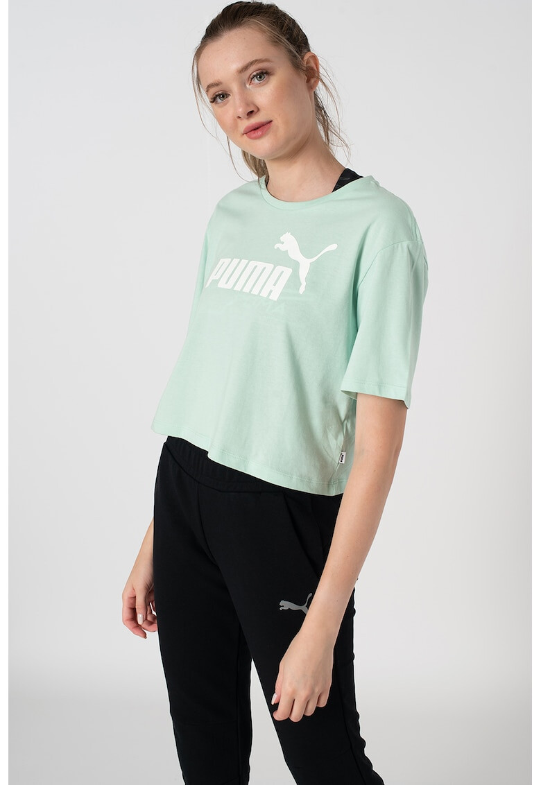 Puma Къс топ Essentials с лого - Pepit.bg