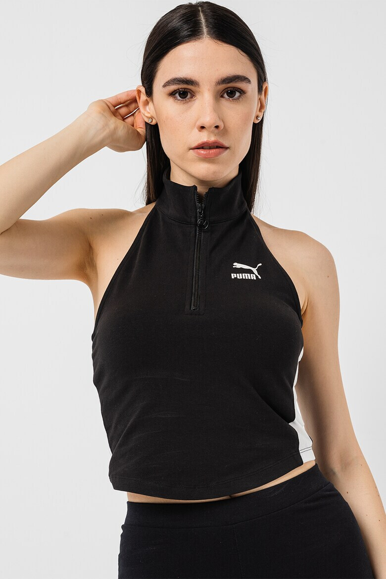Puma Къс топ с къс цип - Pepit.bg