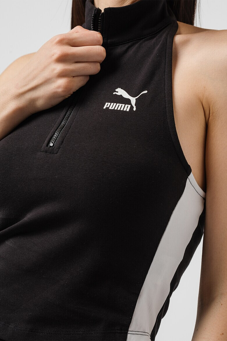 Puma Къс топ с къс цип - Pepit.bg