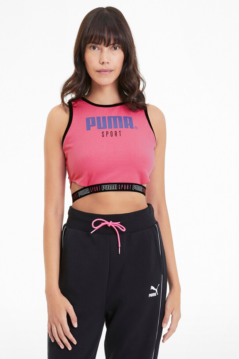 Puma Къс топ с лого - Pepit.bg