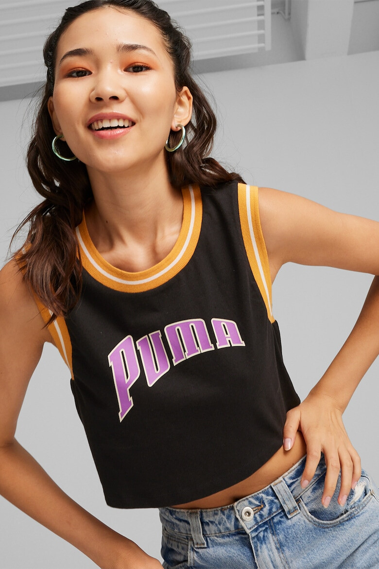Puma Къс топ Team For The Fanbase с лого - Pepit.bg
