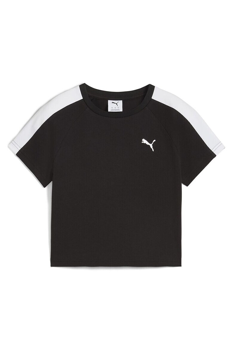 Puma Къса памучна тениска с лого - Pepit.bg