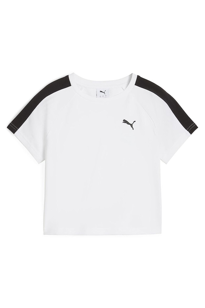 Puma Къса памучна тениска с лого - Pepit.bg