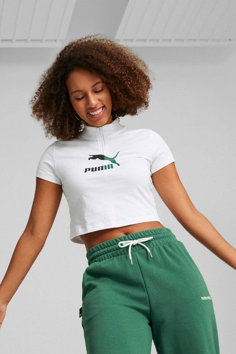 Puma Къса тениска Classics с къс цип - Pepit.bg