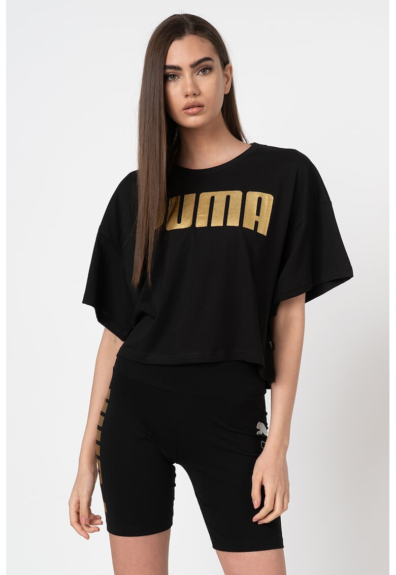 Puma Къса тениска Rebel с лого - Pepit.bg