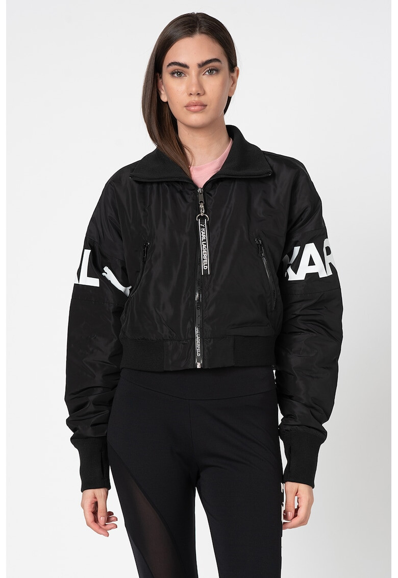Puma Късо яке XKarl Lagerfeld с лого - Pepit.bg