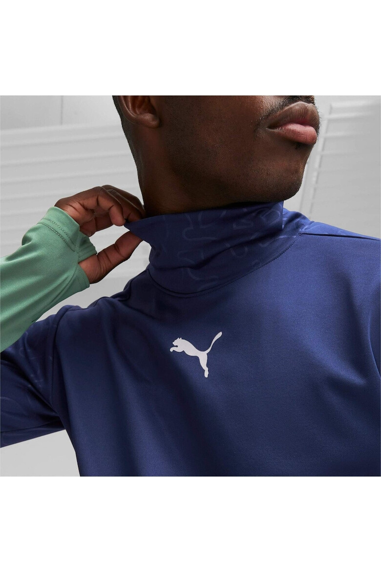 Puma Мъжка блуза Individual Winterized Top - Син - Pepit.bg