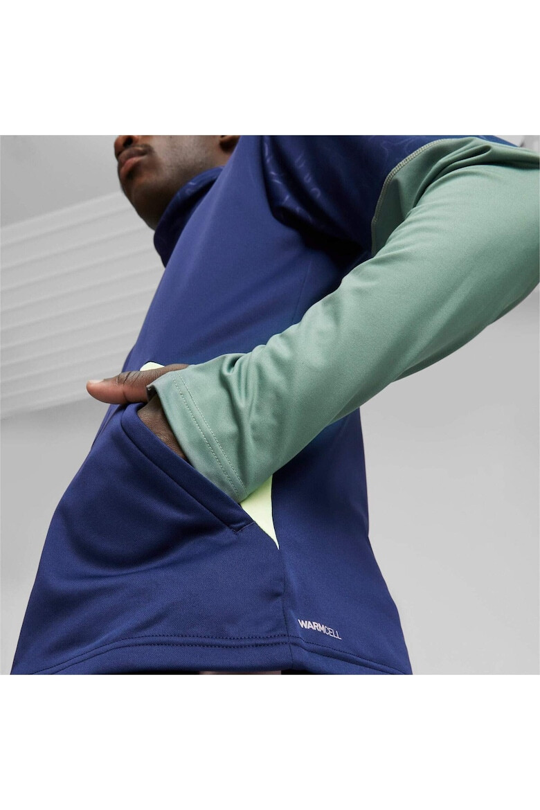 Puma Мъжка блуза Individual Winterized Top - Син - Pepit.bg