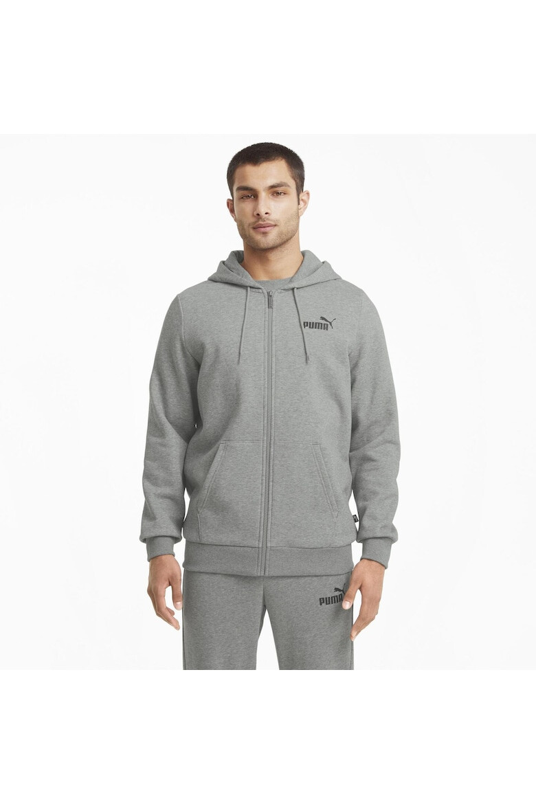 Puma Мъжки суитшърт Essentials Full-Zip Logo - Pepit.bg