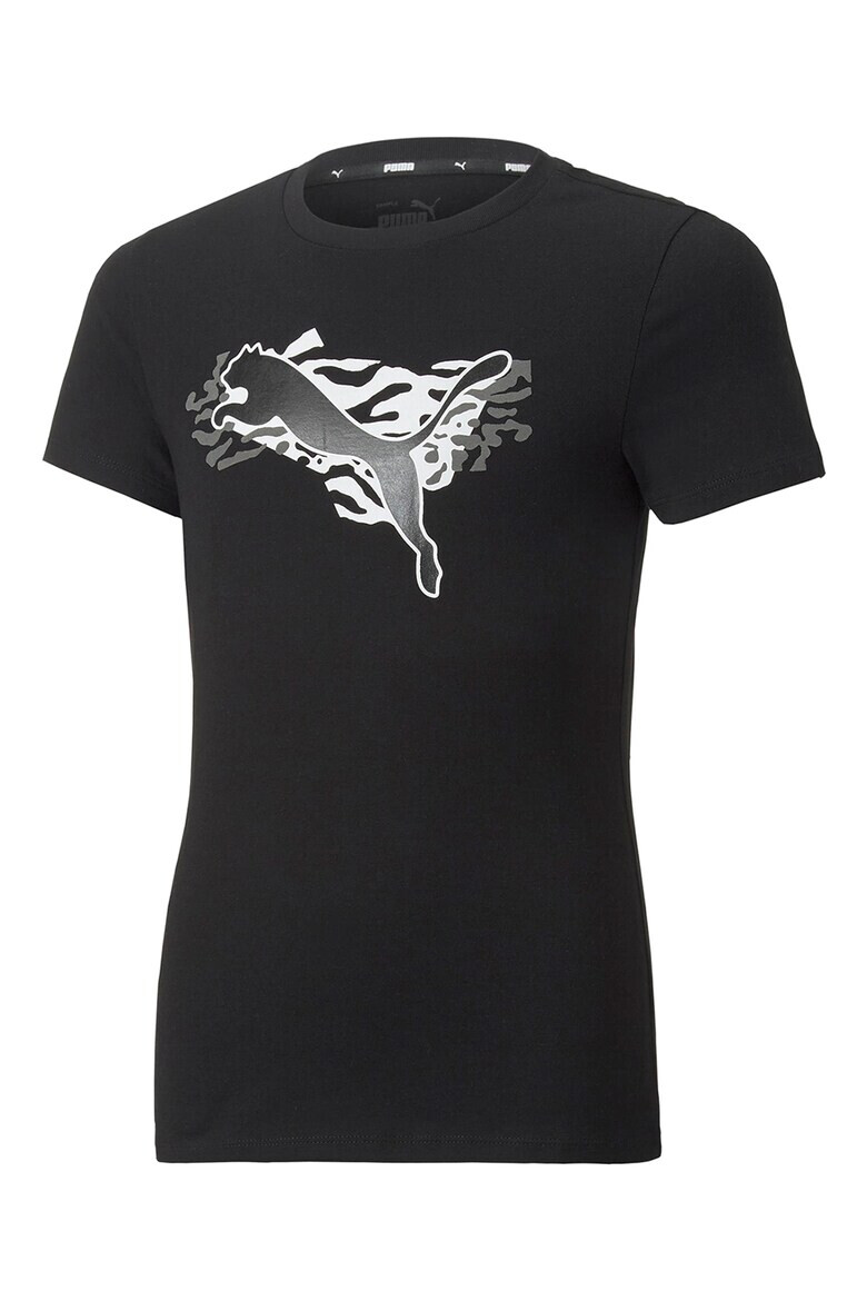 Puma Памучна тениска Alpha с лого - Pepit.bg