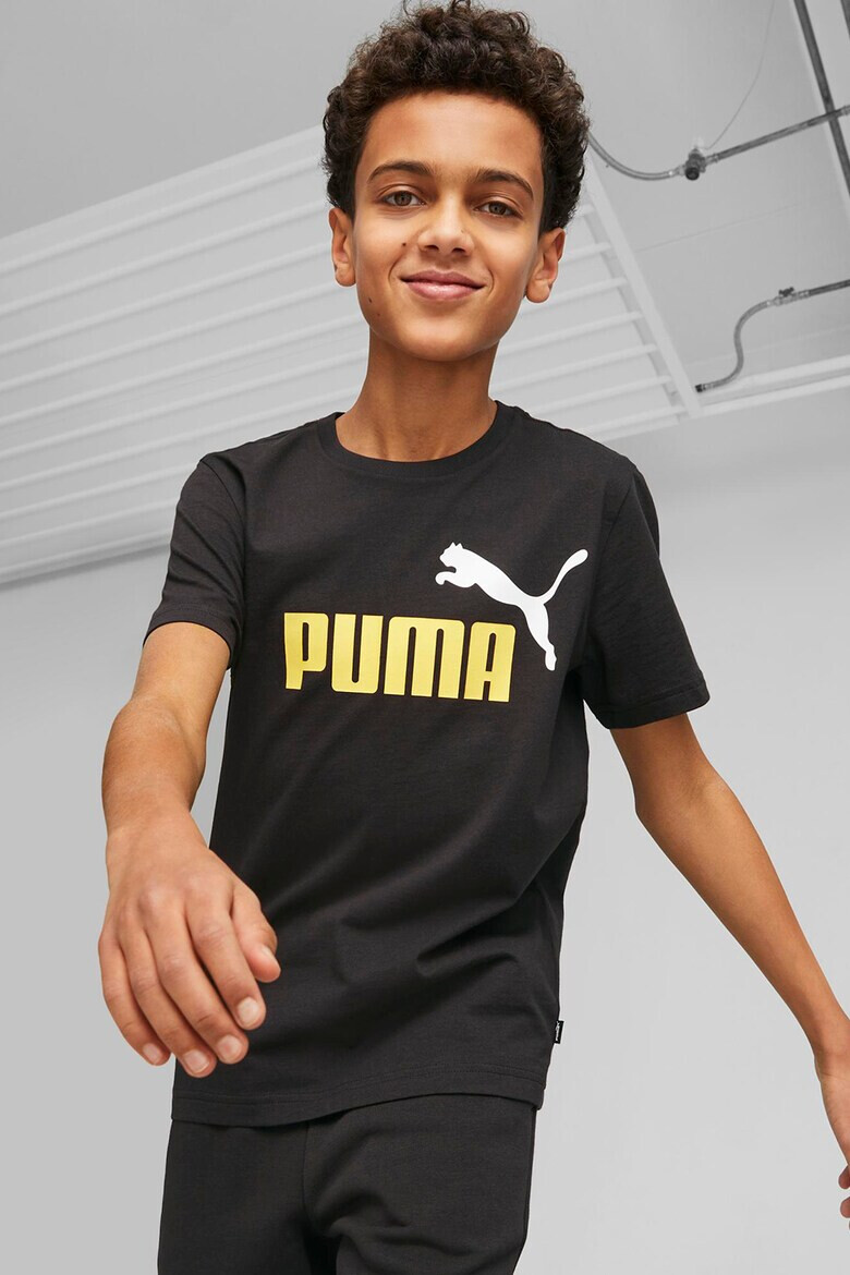 Puma Памучна тениска ESS+ 2 с лого - Pepit.bg