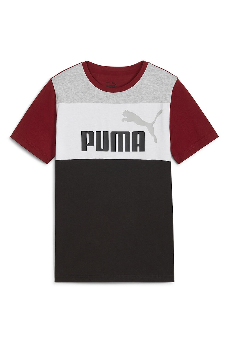 Puma Памучна тениска Essential Block - Pepit.bg