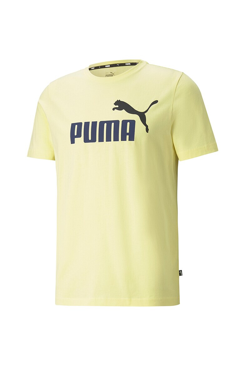 Puma Памучна тениска Essentials+ 2 с лого - Pepit.bg