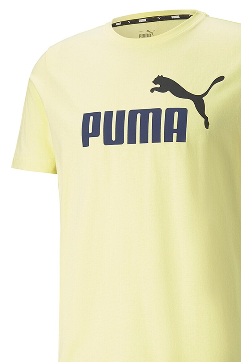 Puma Памучна тениска Essentials+ 2 с лого - Pepit.bg