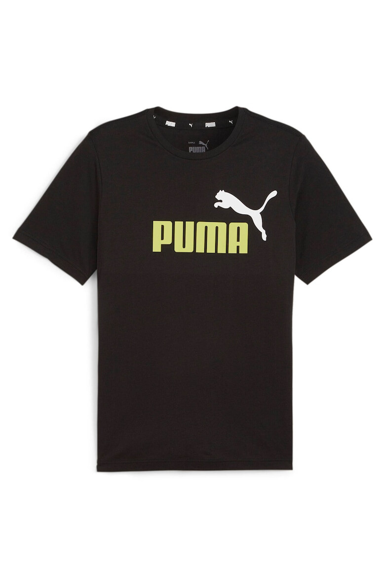 Puma Памучна тениска Essentials+ 2 с лого - Pepit.bg