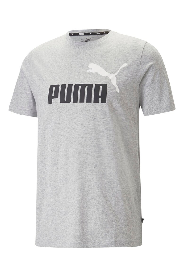 Puma Памучна тениска Essentials+ 2 с лого - Pepit.bg