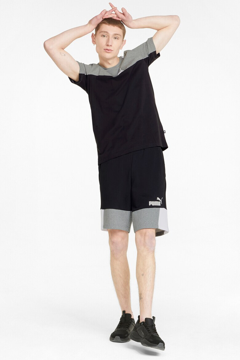 Puma Памучна тениска Essentials+ Block - Pepit.bg