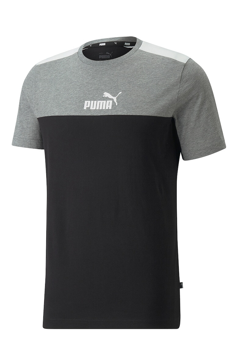 Puma Памучна тениска Essentials+ Block - Pepit.bg