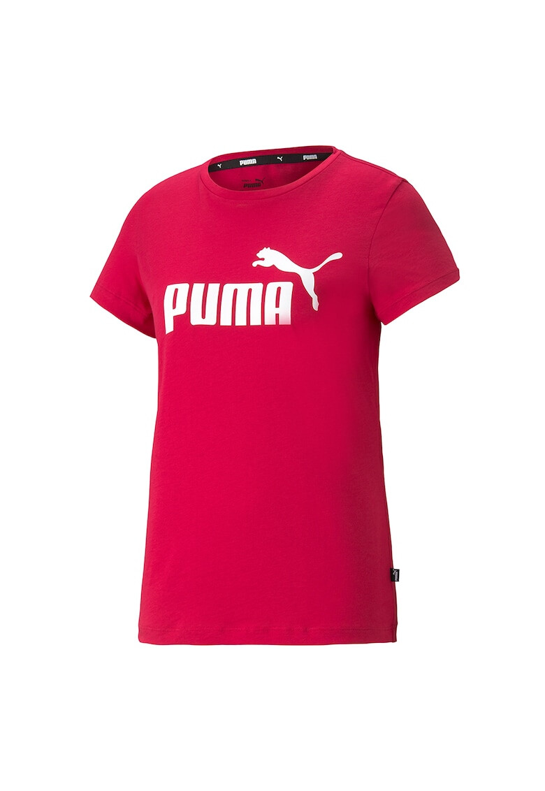 Puma Памучна тениска Essentials с лого - Pepit.bg
