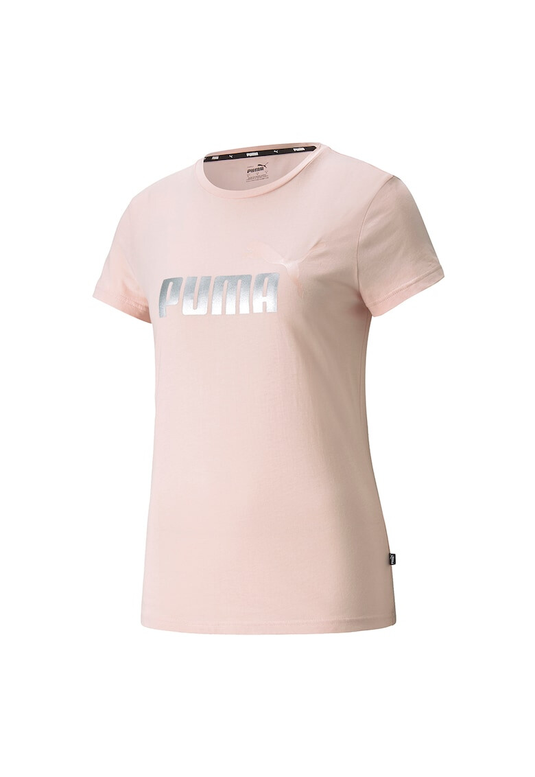 Puma Памучна тениска Essentials+ с лого - Pepit.bg