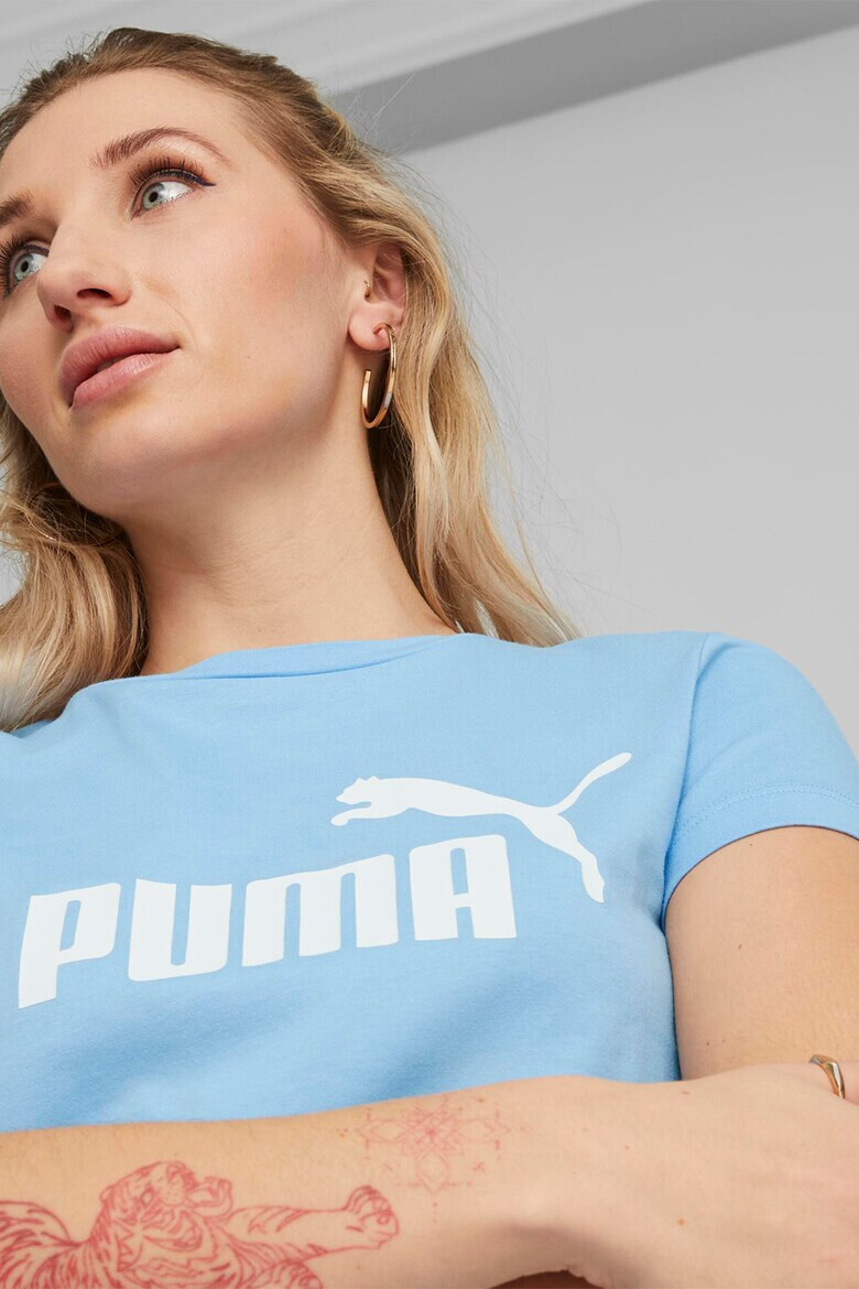 Puma Памучна тениска Essentials с лого - Pepit.bg