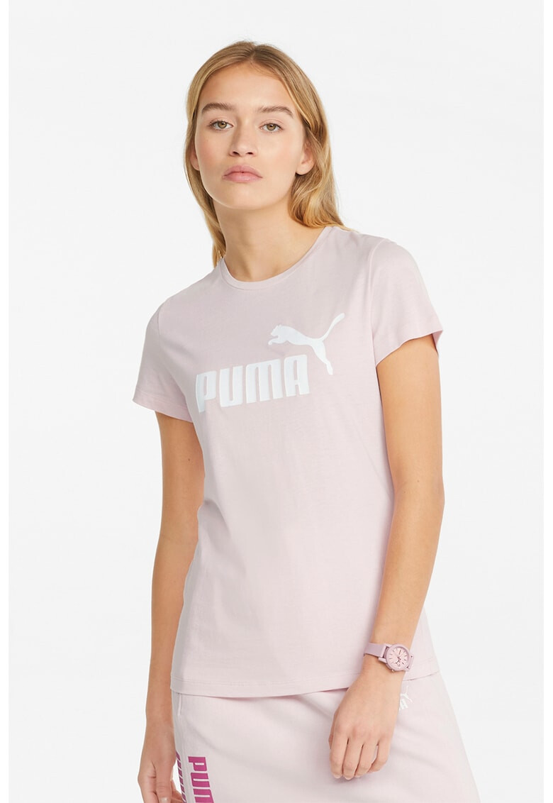 Puma Памучна тениска Essentials с лого - Pepit.bg