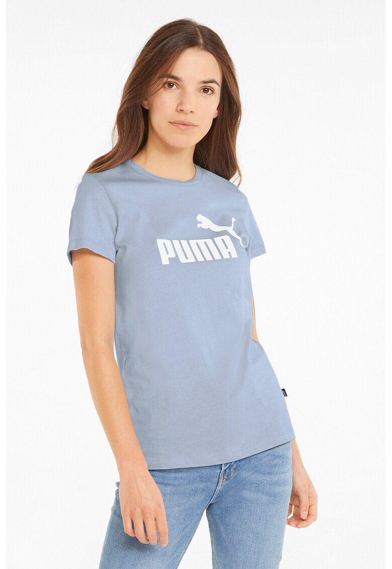 Puma Памучна тениска Essentials с лого - Pepit.bg