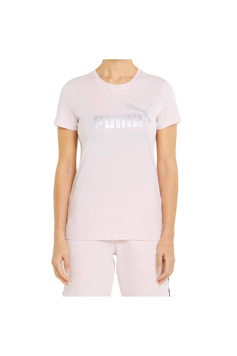 Puma Памучна тениска Essentials+ с лого - Pepit.bg
