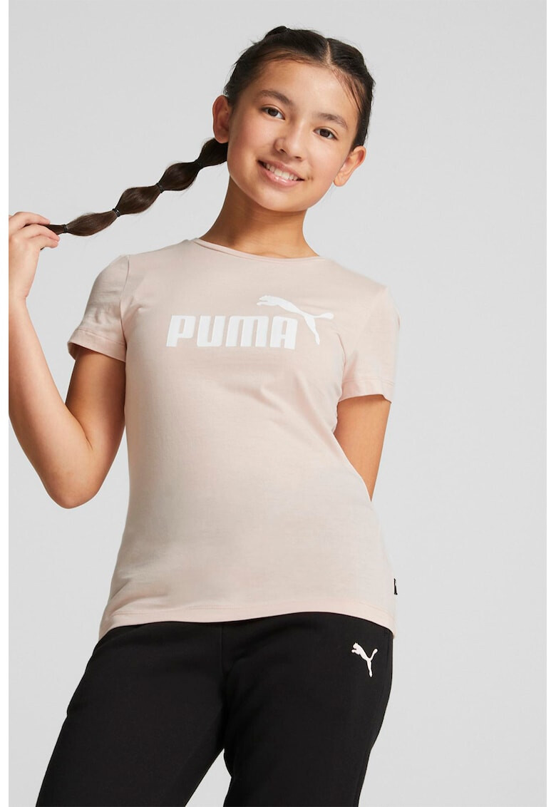 Puma Памучна тениска Essentials с лого - Pepit.bg