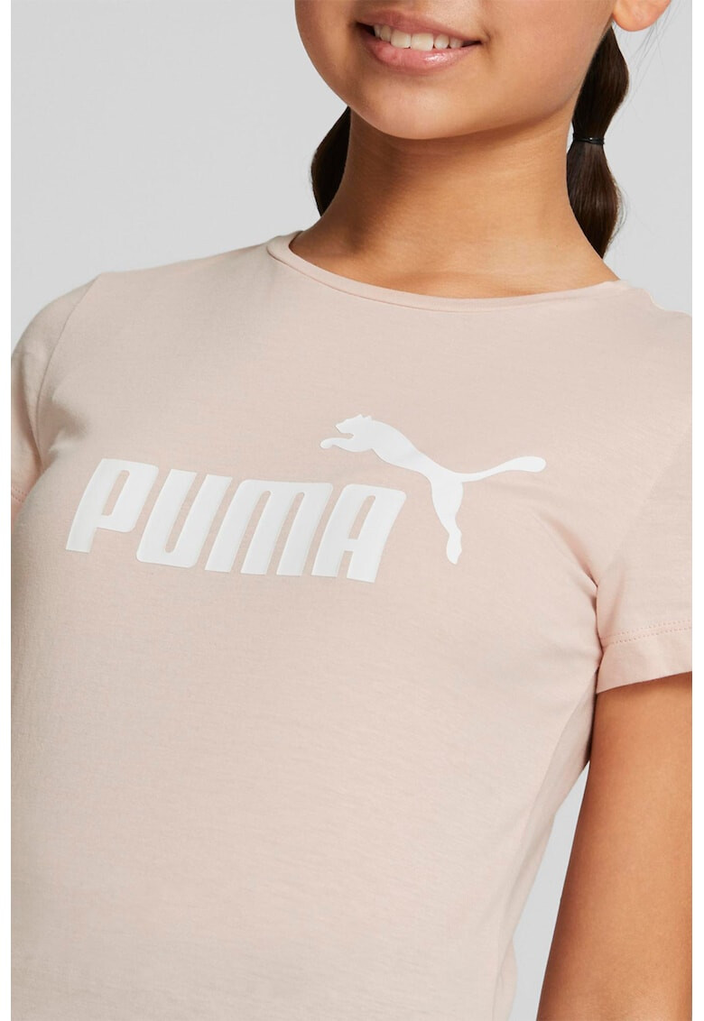 Puma Памучна тениска Essentials с лого - Pepit.bg