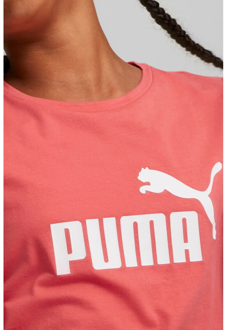 Puma Памучна тениска Essentials с лого - Pepit.bg