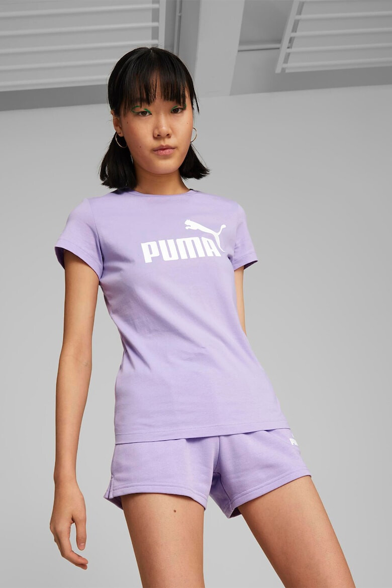 Puma Памучна тениска Essentials с лого - Pepit.bg