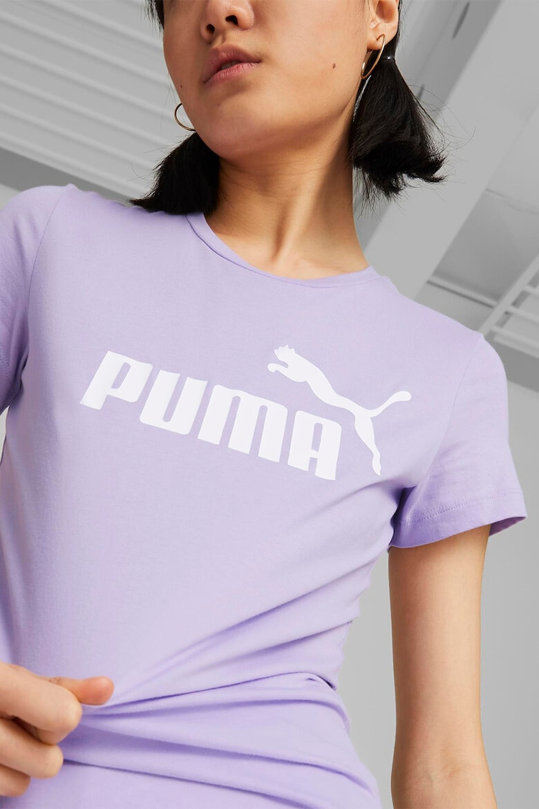 Puma Памучна тениска Essentials с лого - Pepit.bg