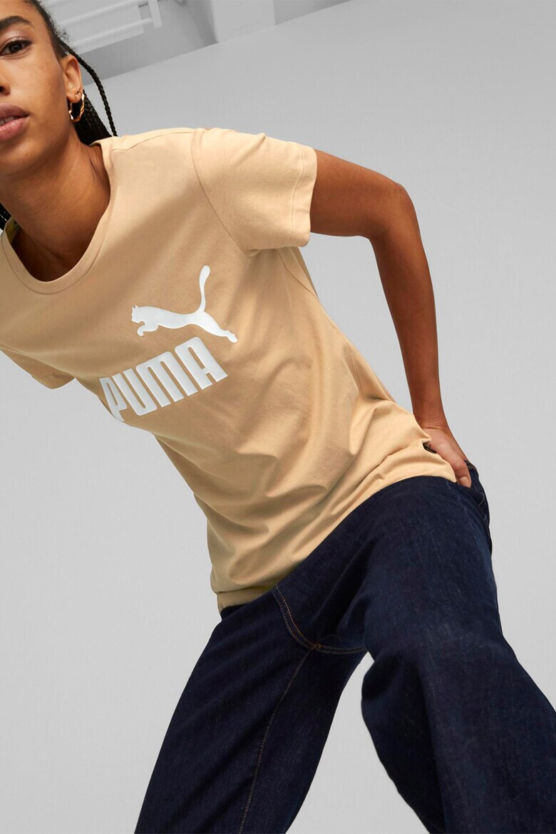 Puma Памучна тениска Essentials с лого - Pepit.bg