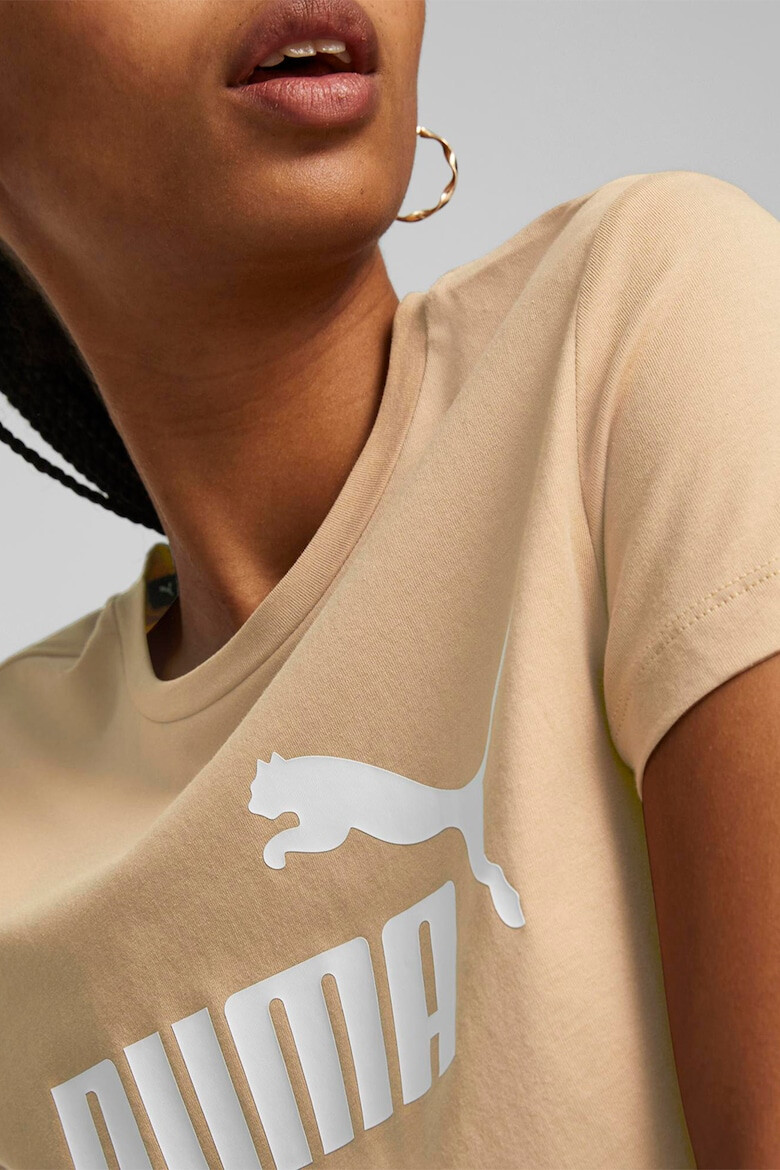 Puma Памучна тениска Essentials с лого - Pepit.bg