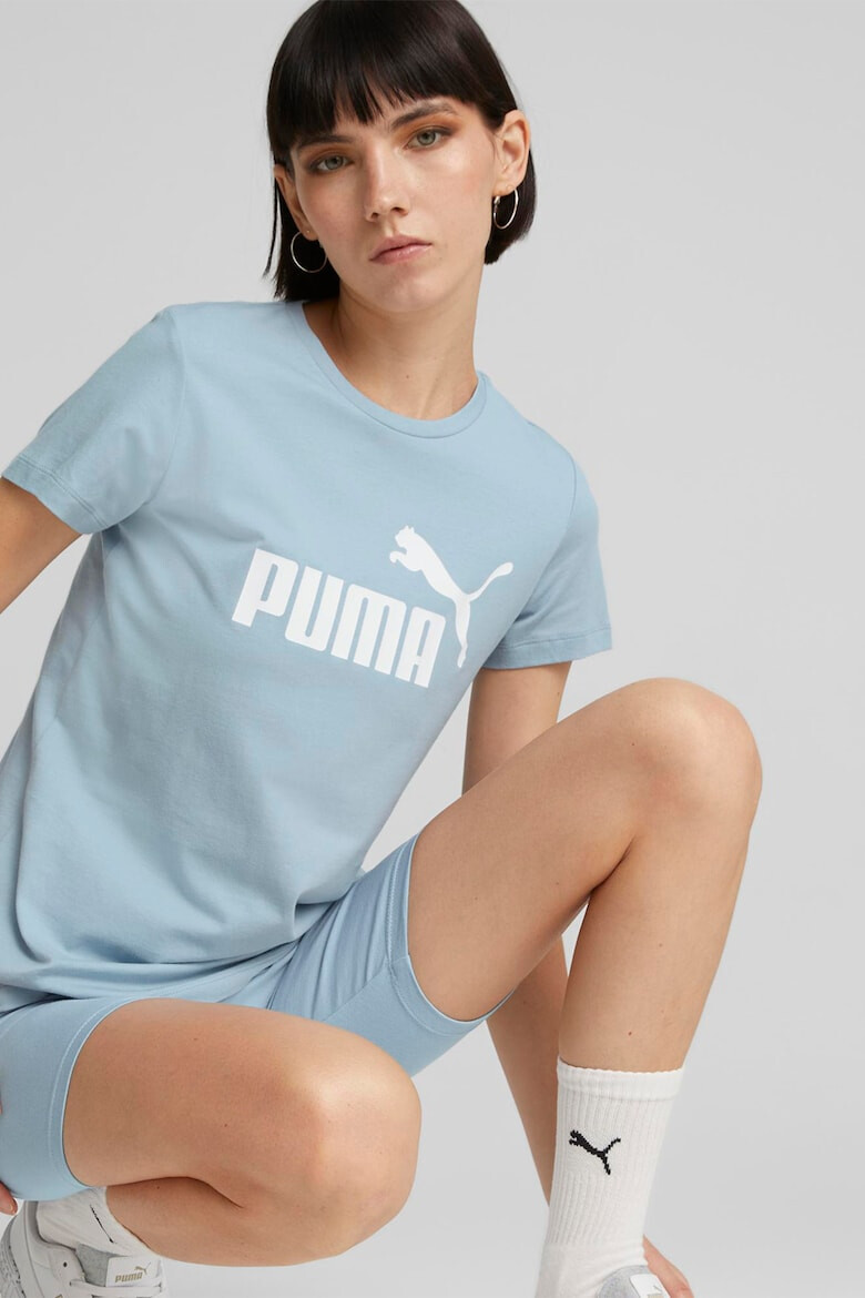 Puma Памучна тениска Essentials с лого - Pepit.bg
