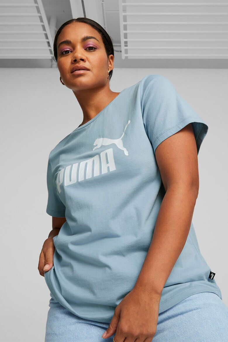 Puma Памучна тениска Essentials с лого - Pepit.bg