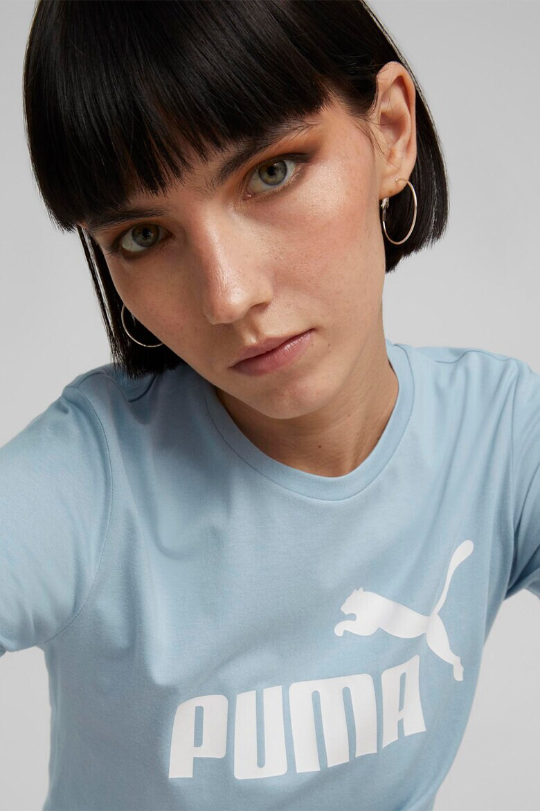 Puma Памучна тениска Essentials с лого - Pepit.bg