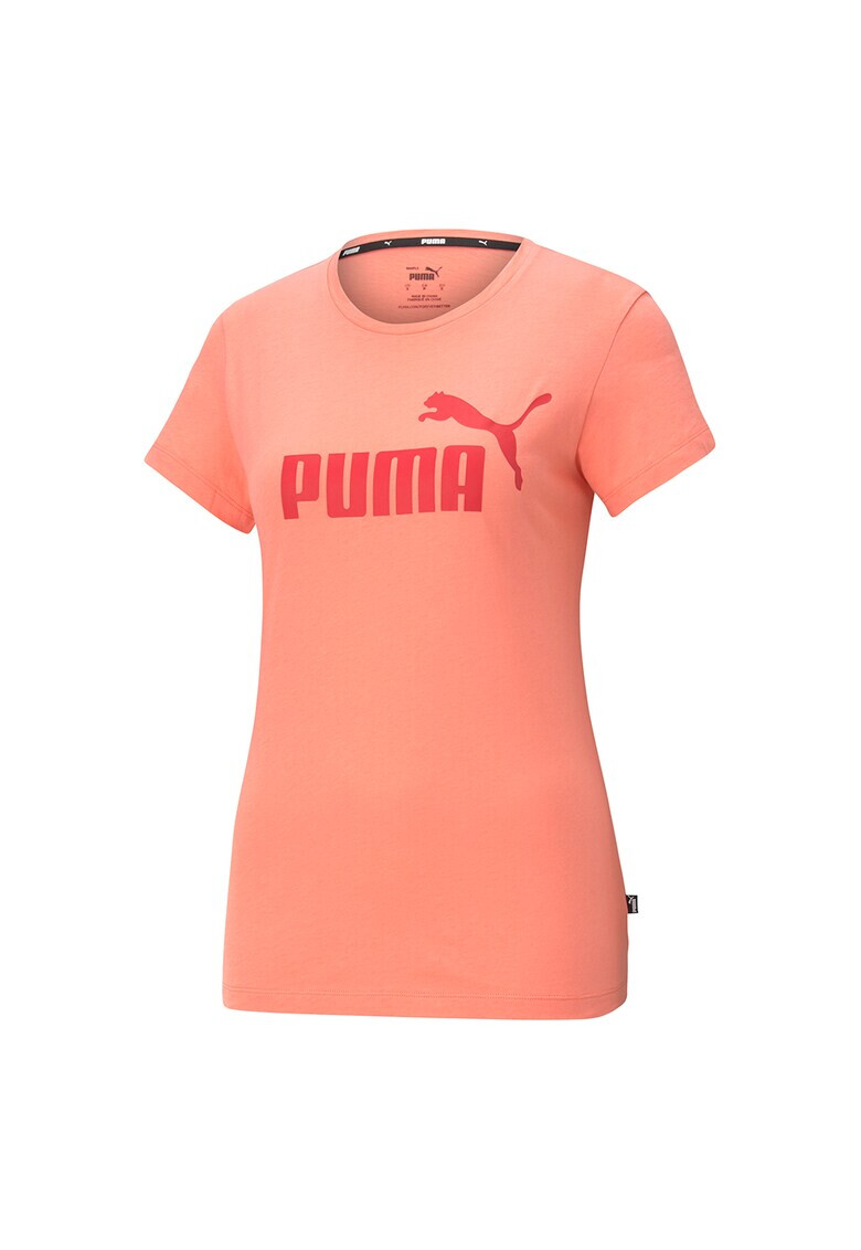 Puma Памучна тениска Essentials с лого - Pepit.bg