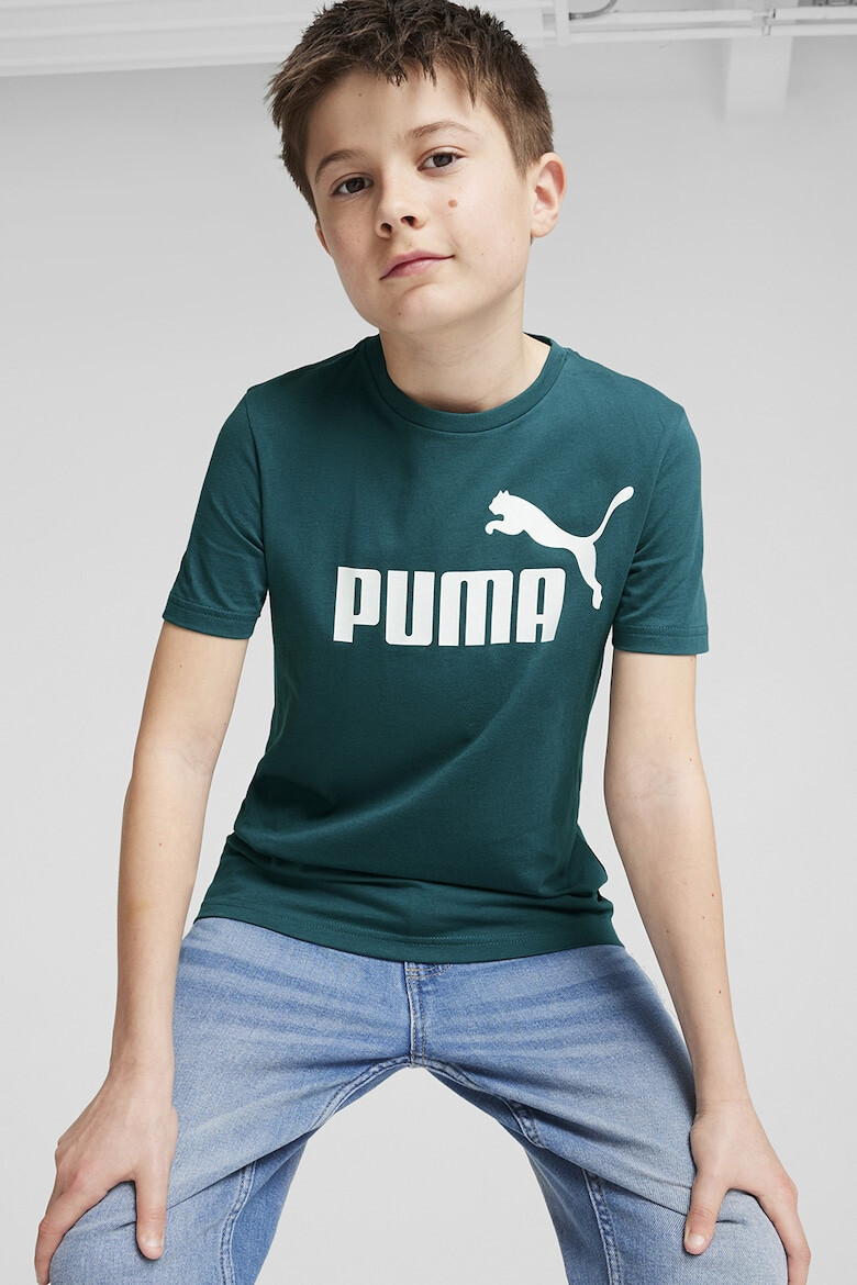 Puma Памучна тениска Essentials с лого - Pepit.bg