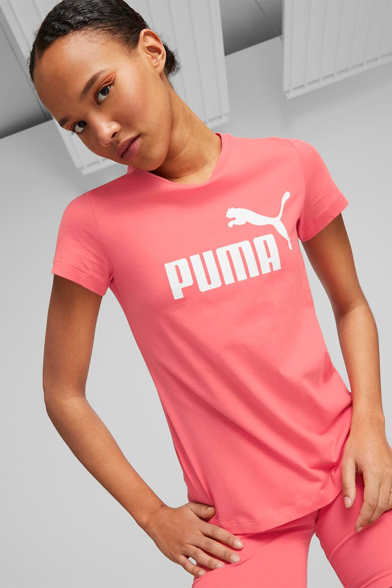 Puma Памучна тениска Essentials с лого - Pepit.bg