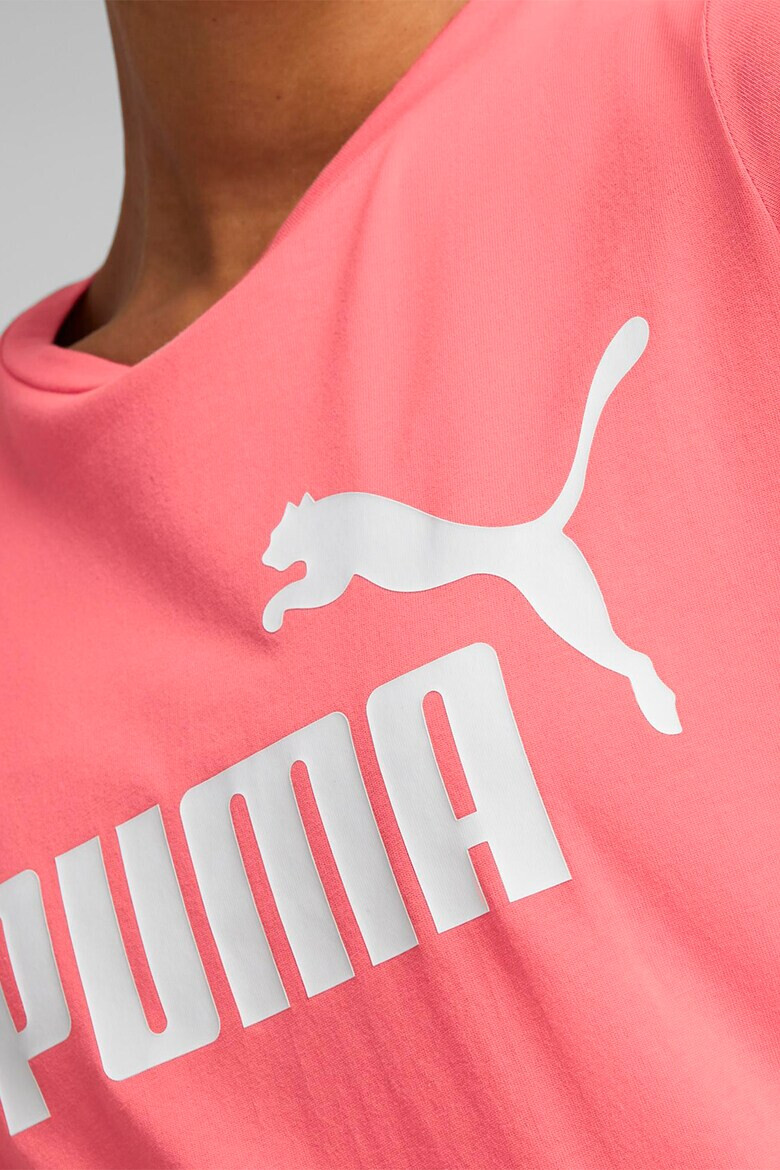 Puma Памучна тениска Essentials с лого - Pepit.bg