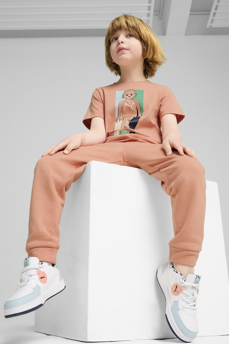 Puma Памучна тениска Playmobil - Pepit.bg