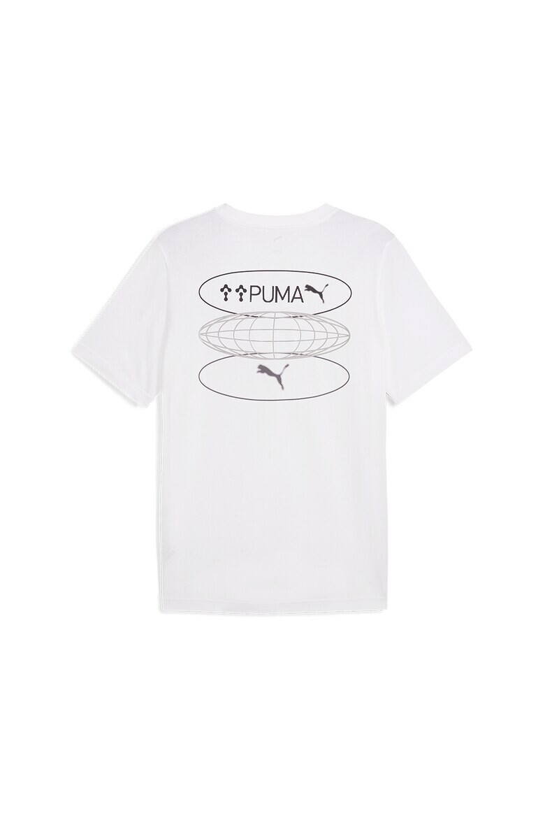 Puma Памучна тениска с графика - Pepit.bg