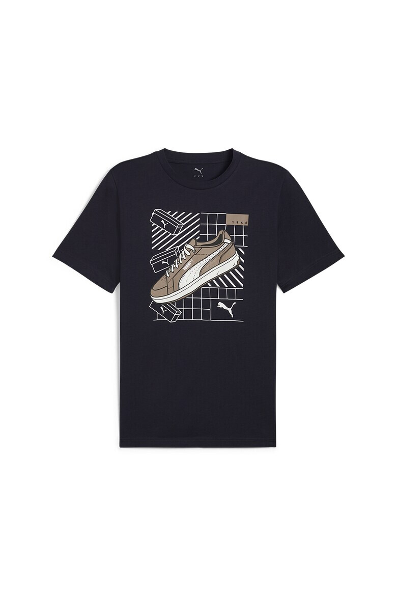 Puma Памучна тениска с графика - Pepit.bg
