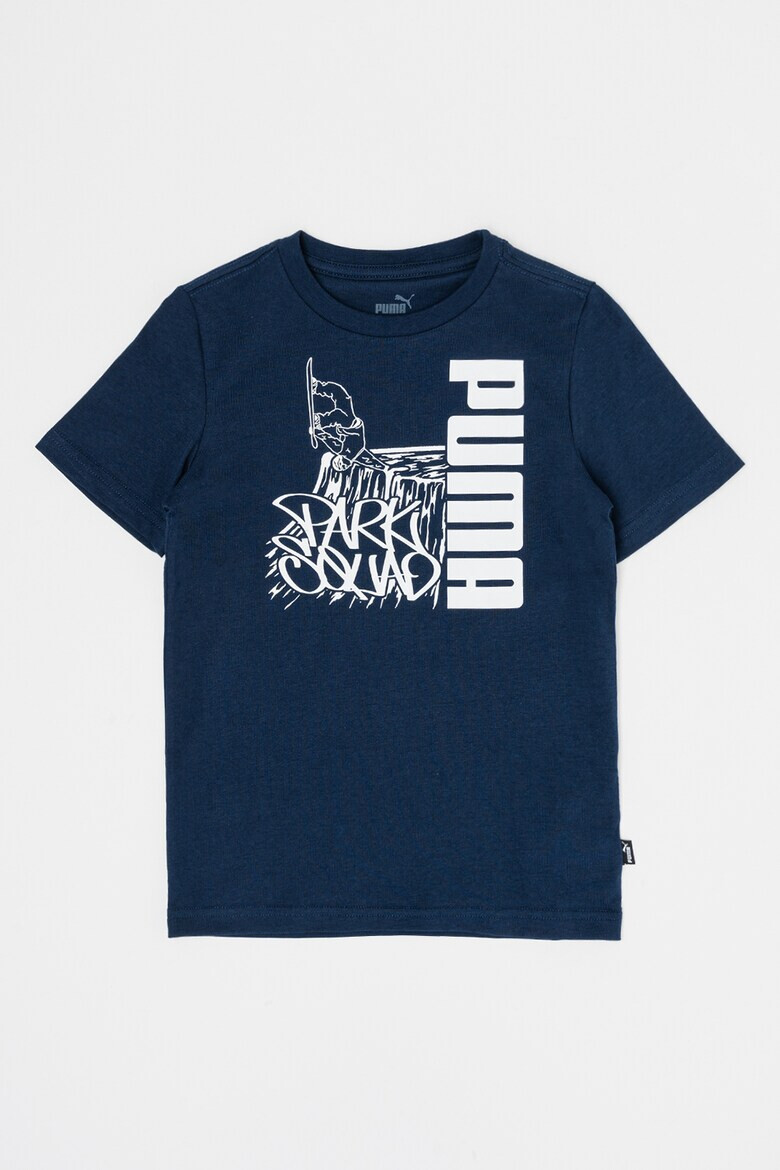 Puma Памучна тениска с лого - Pepit.bg