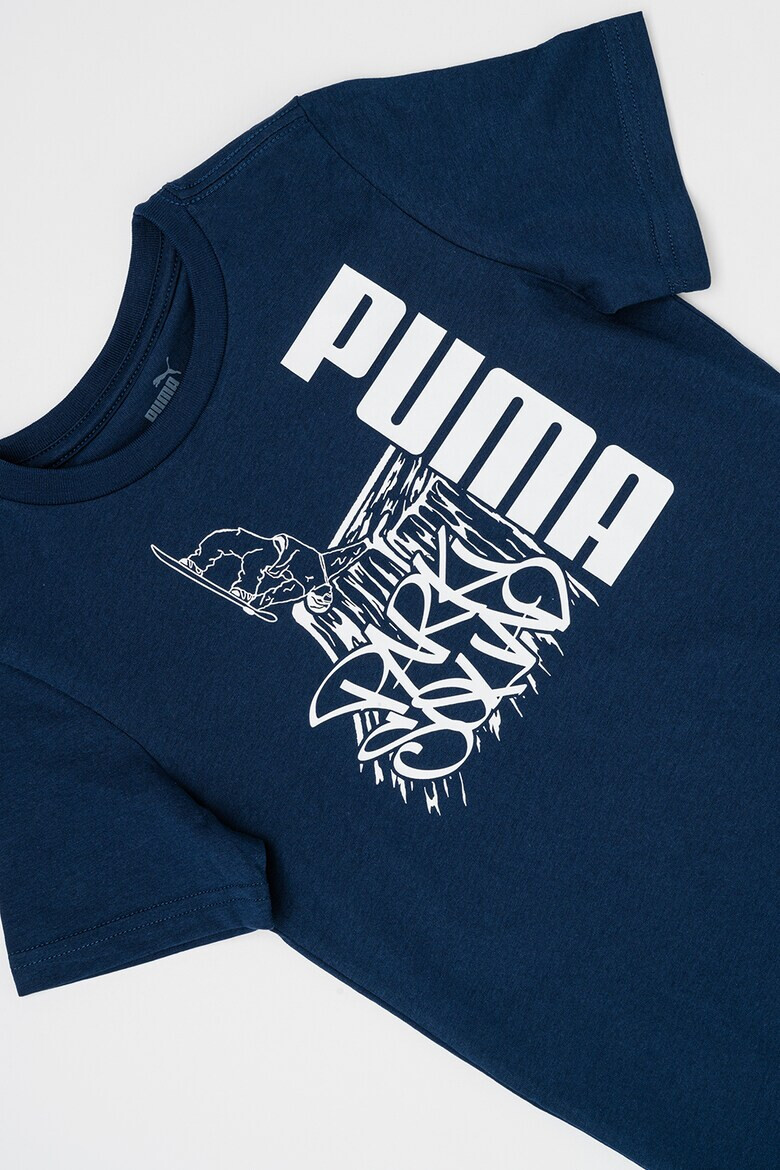 Puma Памучна тениска с лого - Pepit.bg