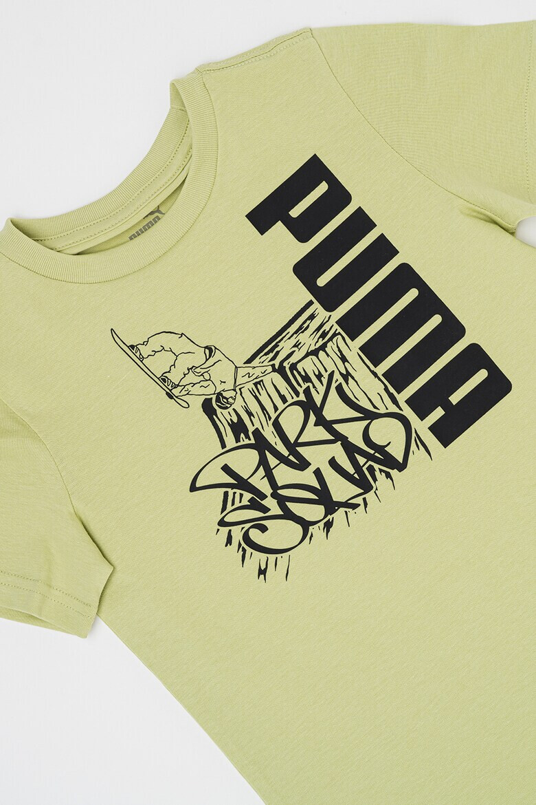 Puma Памучна тениска с лого - Pepit.bg