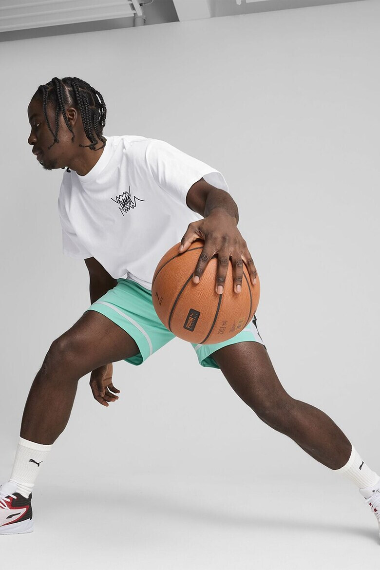Puma Памучна тениска с лого - Pepit.bg